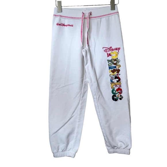 Disney Bottoms Walt Disney World Parks Girls Princess Embroidered